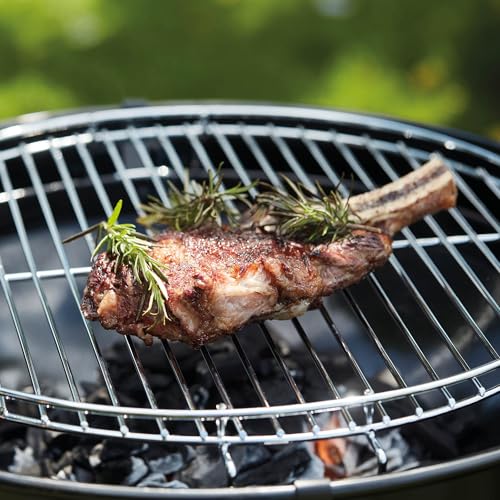 Barbecook Edson Barbecue A Carbone, Barbecue A Legna Senza Macchie Di Ruggine, Anche Come Tavolo, Nero, 60 X 60 X 90 Cm - 7