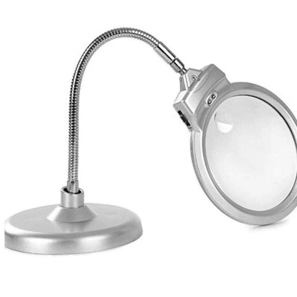 Lampa z lupą na biurko, oświetlony blat Lampa z lupą na biurko Lampa LED z lupą do sypialni Salon Biuro Czytanie Klasa Nauka piękna sceneria Chaser of Light
