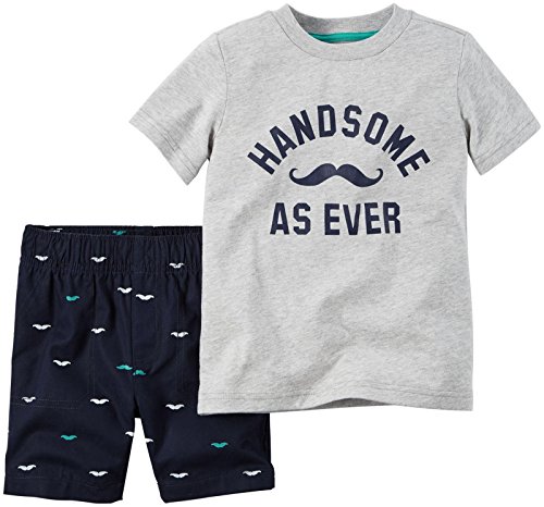 Carter's Baby Boys' 2 Pc Playwear Sets 229g115 vêtement de qualité aux finitions soignées