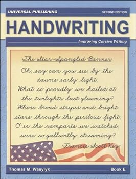 Unknown Binding Handwriting: Improving Cursive Writing (Book E) Book