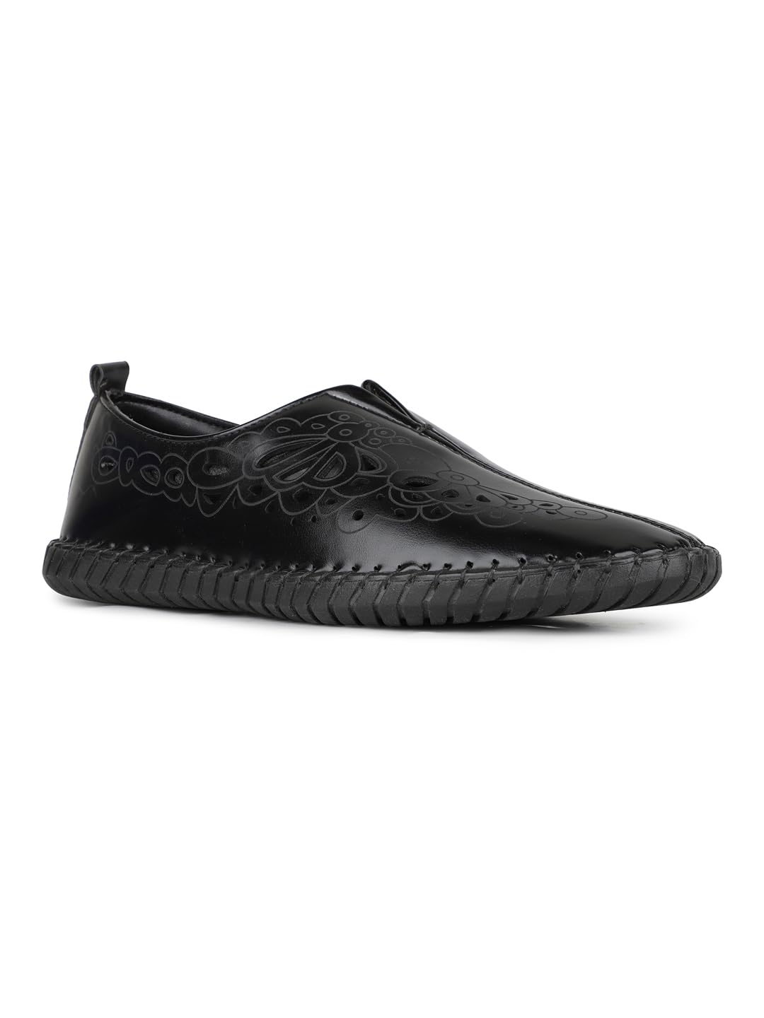 inc.5 Womens Womens Black Casual Embellished Round Toe Loafers Loafer-picture-54