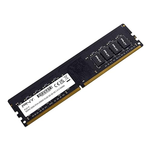 PNY RAM DDR4 8GB 3200MHZ PC4 25600 MD8GSD43200 SB Neuf - vue 3