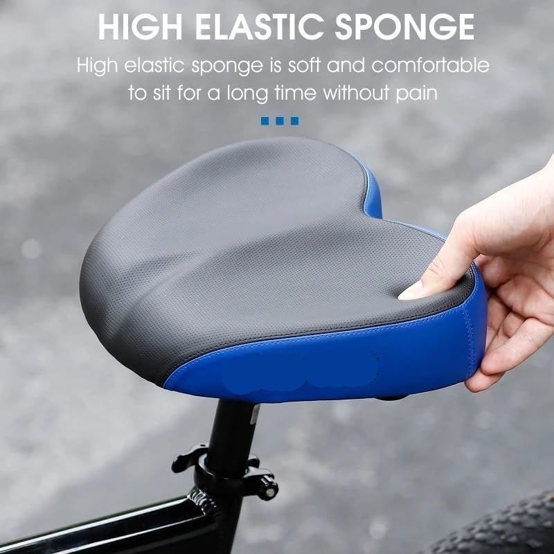 Selle anti-prostate pour vélo d'exercice et scooter de banlieue active - 4