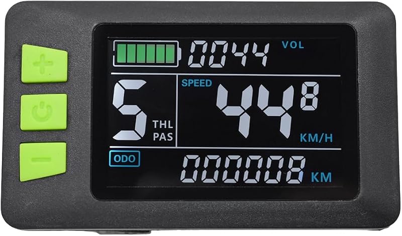 Erpmlyo LCD Kijelző Elektromos Roller Számláló 24V 36V 48V 60V Színes Műszerfal