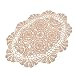 Kesheng Tapete Crochet para Mesa Camino Mesa Encaje Floral Vintage 50cm x...