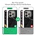 LIPUDAS 2pcs 2-in-1 Magnetic Sublimation Blank 3D Film Phone Case for iPhone 17/17 Air/17 Pro/17 Max, DIY Heat Press Rubber Protective Cover with Glossy & Matte Dual Coating (Glossy,iPhone17 Air)