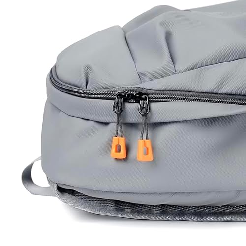 Mochila Notebook Impermeável Bolsa Escolar Executiva Reforçada Grande Emborrachada (cinza 2)