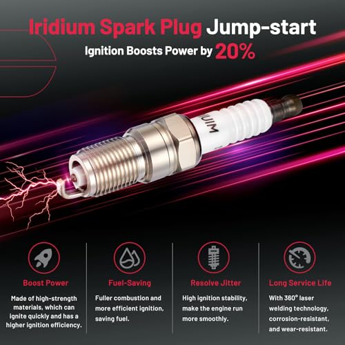 Image of BDFHYK 3PCS Ignition Coil Pack D555 and 6PCS Iridium Spark Plugs 3951 Compatible with Buick Allure LaCrosse LeSabre Park Avenue, Compatible with Chevy Camaro Impala Monte Carlo,Bonneville 3.8L V6