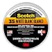 Scotch Vinyl Color Coding Electrical Tape 35, 3/4 in x 66 ft, White