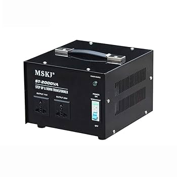 ステップアップダウントランス　110V→220V　220V→110V 2000W Amazon.co.jp: ST-2000VAステップアップ＆ダウントランス 銅単相