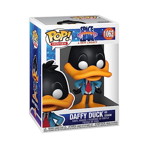 POP Movies: Space Jam, A New Legacy - Daffy Duck as Coach, Multicolor, Standard (55980)