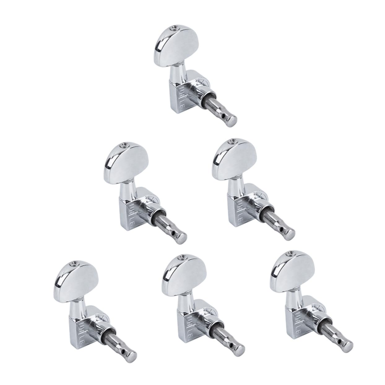 QUMIIRITY 6pcs Guitar Peg Tuners Electric Guitar Tuning Keys String Pegs for Maintenance Tool