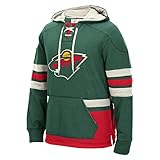 CCM Reebok NHL Pullover Hood - Minnesota - Senior L