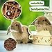 Imagen de GUOYOU 9 Piezas Juguetes para Masticar Conejos Juguete para Conejos Hamster Accesorios Heno Naturales para Masticar Jerbos Cobayas