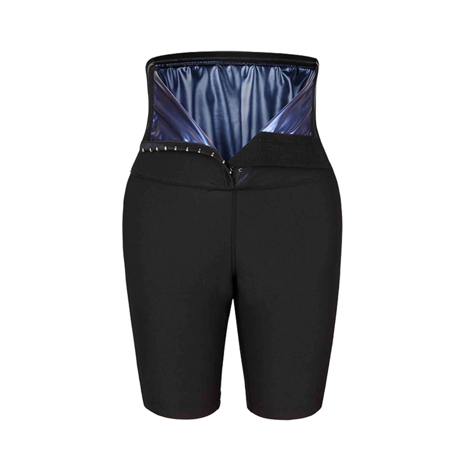 Pantalones cortos de sauna para hombre que aumentan el sudor 5