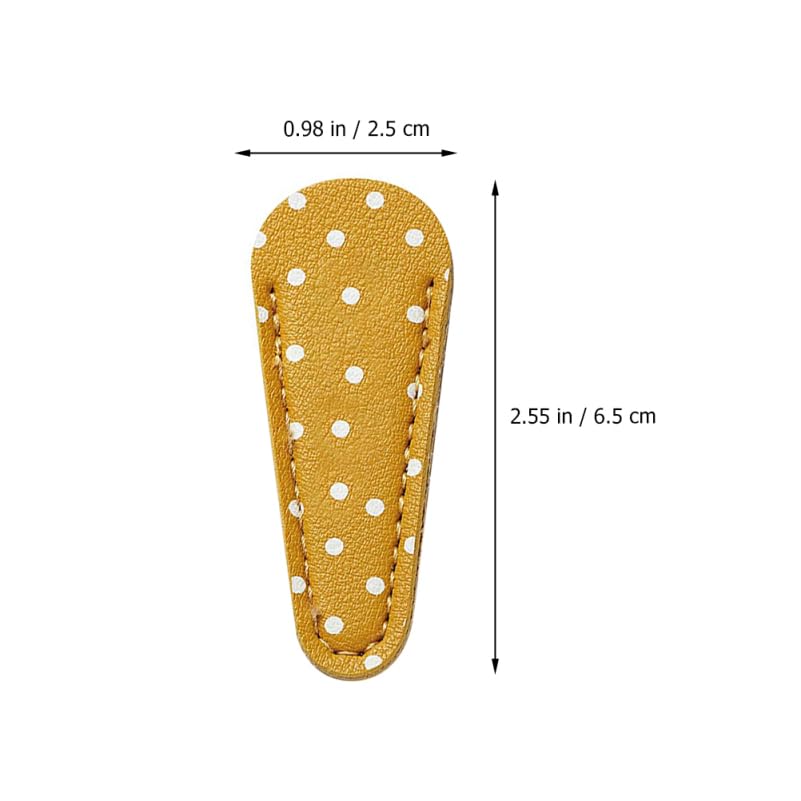 Beavorty 3 custodie per forbici per la casa, protezione per forbici singole, rivestimento in pelle PU per, protezione per, e per ciglia, custodia in pelle
