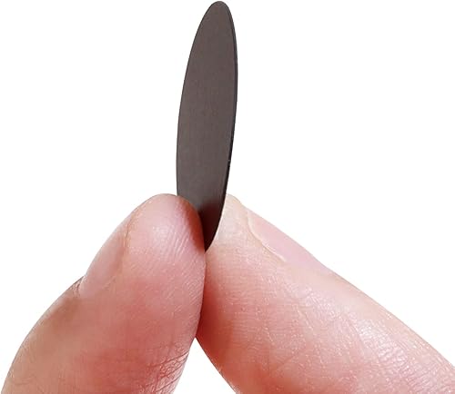 Miniatura 5 de Mini Skater 108 calcomanías de madera autoadhesivas para muebles de gabinete, agujeros para tornillos, suministros de decoración, 0.78 pulgadas de