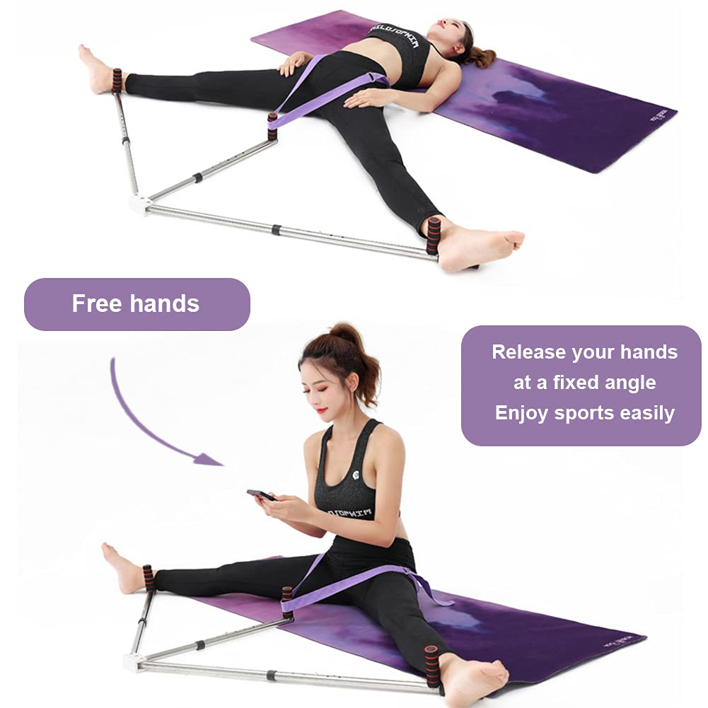 3 Bar Leg Stretcher , Leg Split Stretching Machine, Gymnastic Portable Flexibility Stretching Equipment,Home Gym Exercise for Dance, Gymnastics, Cheerleading, Martial Arts