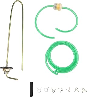 Fuel Line Standpipe Kit Filter for Chinese Diesel Heater Extra Capacity Tank, Compact Lightweight Design for Extended Heating in Camping, RV Journeys, Ice Fishing Trips and Remote Outdoor Locations