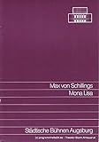  Programmheft MONA LISA von Max von Schilling. Premiere 1. Oktober 1989. Heft 2 Spielzeit 1989 / 90