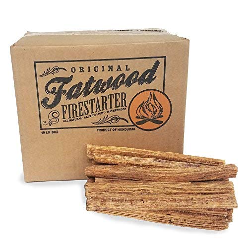 2400 Earth Worth | 10 Pound Box - Fatwood Firestarter #TOP1