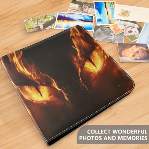 Álbum de Fotos Scrapbook DIY Auto Adhesivo FLildon con Cubierta de Cuero PU, 40 páginas, 11.8x11.2 pulgadas miniatura 5