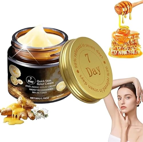 (100% Effective) 1/2/3Pcs 7-Day Multi-Effect Skin Cream,7-Day Quick Skin Repair Cream,Powerful All-in-One Skin Care Cream,Effectively Reduce Fine Lines & Dullness (1pc, 50g)