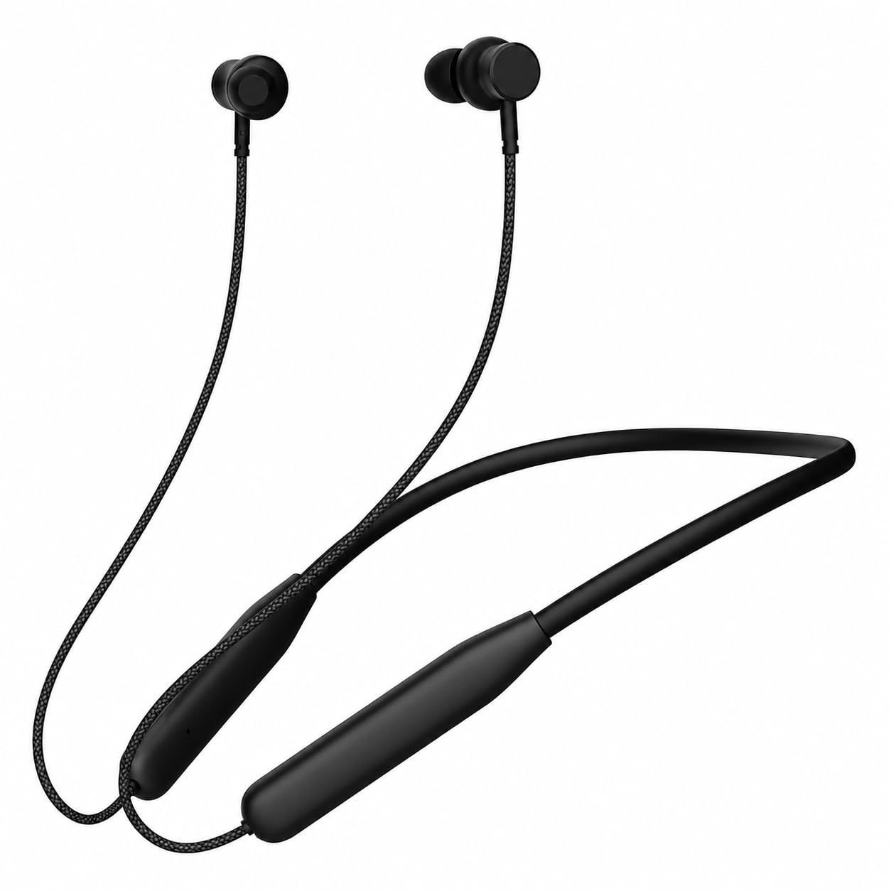 for Boat 110 Wireless Bluetooth Neckband Compatible with Vivo X100, X90, V50, V40 Pro,Magnetic Earbuds,40H Playtime (Booming Black)-image-15