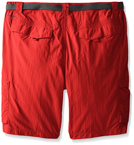 Image of Columbia Men's Regular Fit Shorts (AM4723 Cypress Heather Camo Print 40)