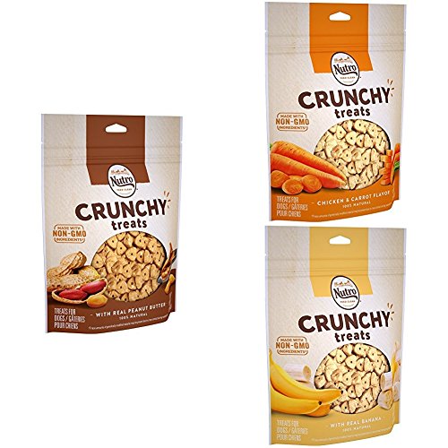 nutro crunchy treats peanut butter