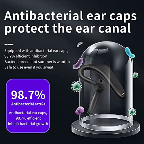 Auricular Bluetooth inalámbrico AMPACO con micrófono miniatura 6