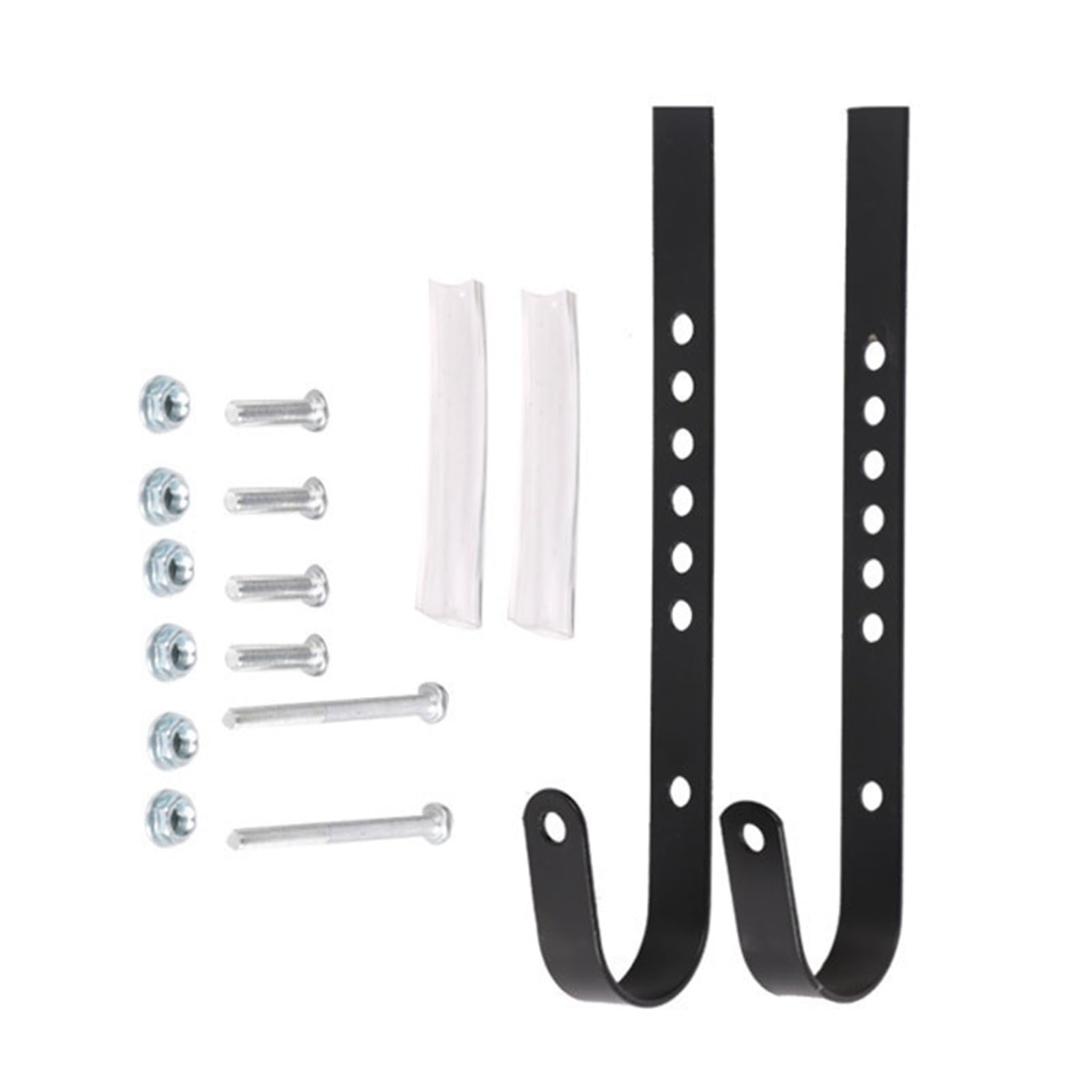 Metal Bike Front Basket Hanging Hook Height Adjustable Quickly Release Hook Hanging Cargo Rack Hook for Bicycles Handlebar