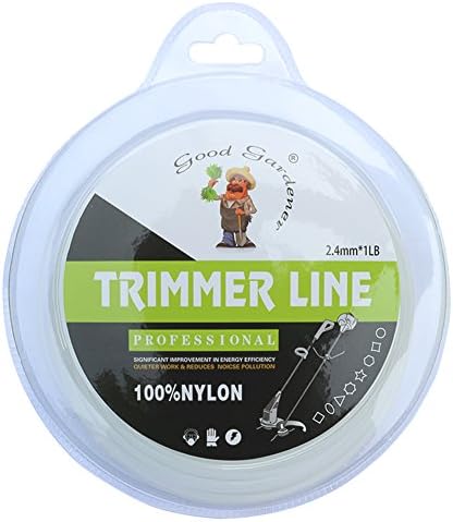 Good Gardener String Trimmer Line .095 Inch 270 Ft 1LB 100%Nylon Commercial Round Gatorline Replacement Spool for Weed Eater