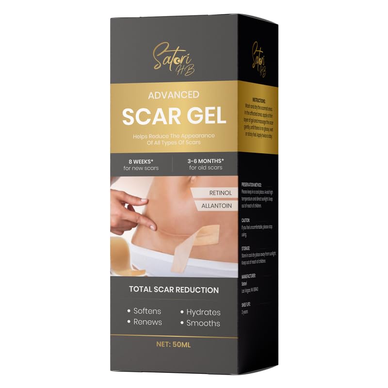 Scar Gel | Nourish and Moisturize Old & New Scars | Advance Silicone Scar Gel for Surgical Scars | Nourish and Moisturize Old & New Scars