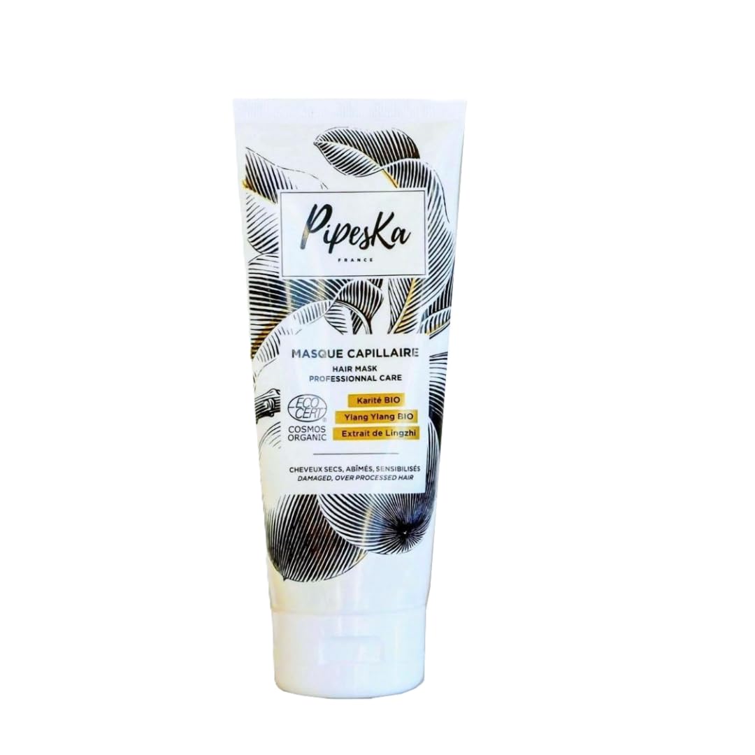 Organiczna Profesjonalna Maska do Włosów Bardzo suche, zniszczone i wrażliwe. Organiczna shea, ylang ylang ylang Organic i ekstrakt z Lingzhi