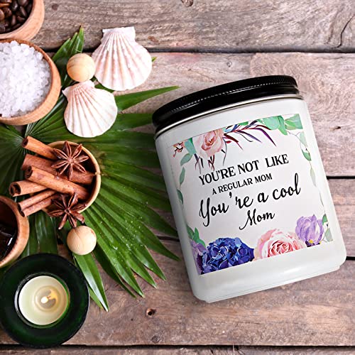 Aromaflare Lavender Scented Candle Gifts for Mom Relaxing Gift for Mother's Day Birthday Christmas Thank You Present for Women Moms Appreciation from Daughter Son Kids Husband - Image 6