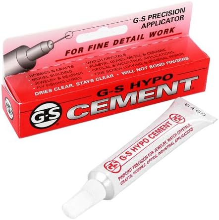 Jeweltool McGuinness Hypo Cement in Original GS Packing, Pack of 1