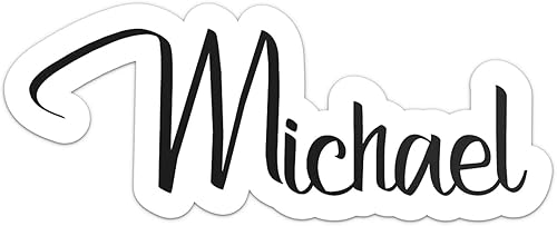 Miniatura 52 de Tyler - Calcomanía de vinilo impermeable con nombre para parachoques de automóvil, laptop, botella de agua, pared, ventana, tamaño - 5 pulgadas más