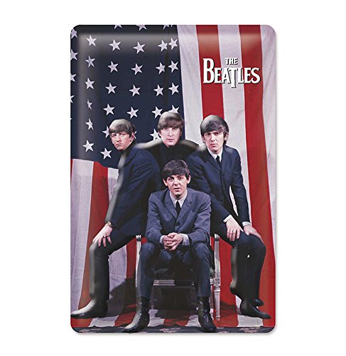Plaque en métal The Beatles – Drapeau des États-Unis – Signe métal The Beatles – US Flag – Fab Four – Décoration Murale… - Les Beatles, Paul McCartney, John Lennon, RIngo Starr, George Harrison Plaque en métal The Beatles - Drapeau des États-Unis - Signe métal The Beatles - US Flag - Fab Four - Décoration Murale…