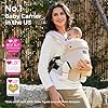 Momcozy Baby Carrier - Ergonomic, Cozy and Lightweight Carrier for 7-45lbs, Effortless to Put On, Ideal for Hands-Free Parenting, Enhanced Lumbar Support, Purehug for Infant to Toddler, Khaki #3
