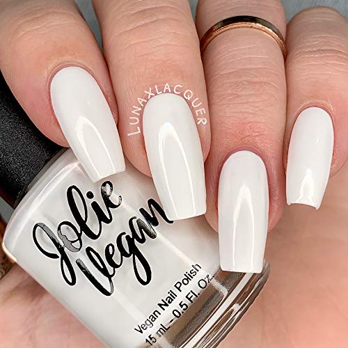 Jolie Vegan Nail Polish - Peta Certified, Promotes Mental Health, Non-Toxic Formula, 11-Free, Peta Certified, 0.5 Fl. Oz. (15 Ml) (Never Apologize) #TOP2