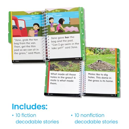 Libros descodificables Unidad 4 hand2mind para aprender a leer en el aula 3