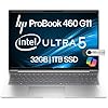 HP ProBook 460 G11 – Laptop empresarial de 16 pulgadas con pantalla FHD+, Intel Core Ultra 5 125U (Beats i7-1355U), 32 GB DDR5 RAM, 1 TB NVMe, Wi-Fi 6E, RJ-45, cámara web, teclado retroiluminado, Win