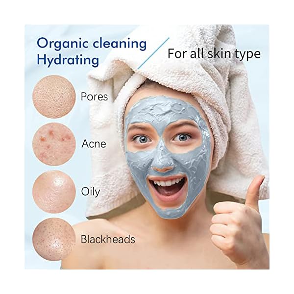 Dead-Sea-Mud-Mask-for-Face-Clay-Mask-Skincare-Blueberry-Vitamin-C-Clay-Mask-Purifying-Clay-Mask-Green-Tea-Natual-Bentonite-Healing-Clay-Mask-Blackhead-Remover-Deep-Cleansing-Hydrating-Facial-Gift Dead Sea Mud Mask for Face Clay Mask Skincare Blueberry Vitamin C Clay Mask Purifying Clay Mask Green Tea Natual Bentonite Healing Clay Mask Blackhead Remover Deep Cleansing Hydrating Facial Gift