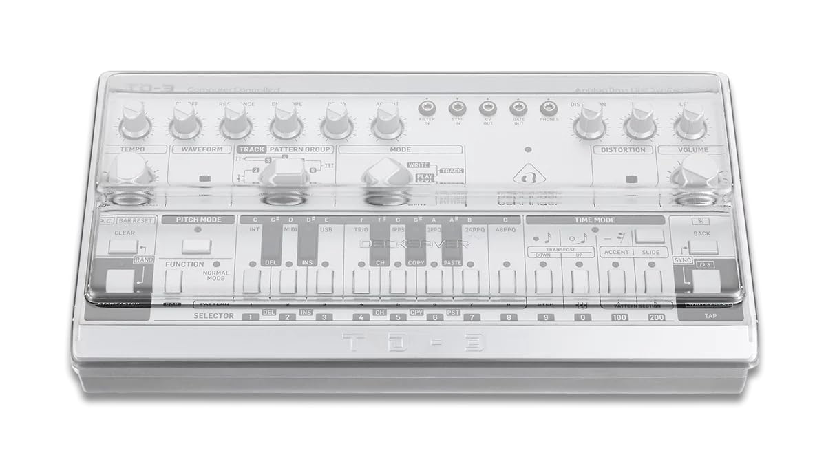 Decksaver Cover for Keyboards, Compatible with TD-3 / RD-6