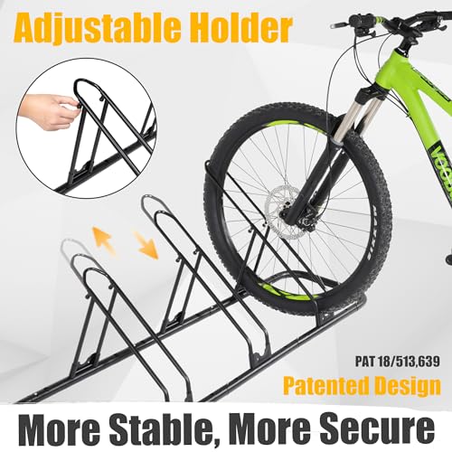 image for CyclingDeal Bicycle Floor Parking Rack Stand - for Mountain MTB Road B