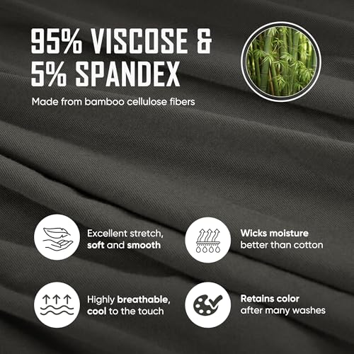 Men's Bamboo Briefs, Pouch Support, Moisture Wicking Breathable, Modal Briefs, Super Soft Comfort Underwear for Men3