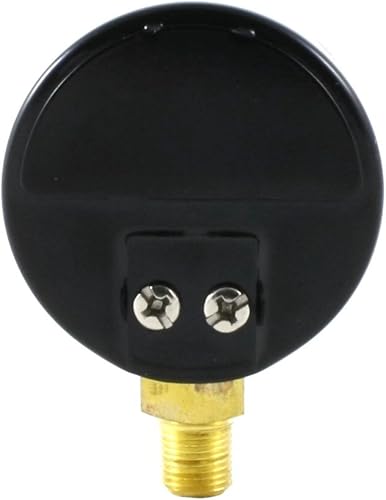 Miniatura 5 de SÜA - Manómetros de baja y alta presión para regulador de propano 0-30 psi y 0-400 psi - 2 pulgadas - Rosca de 18 '' - LDB