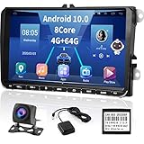 🌟 【Autoradio con CANBUS y】: La autoradio ya incluye CANBUS! Admite control del volante, aire acondicionado, alarma de apertura de puertas, Parktronic, Trip, etc.