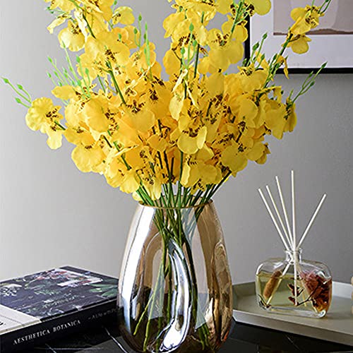 Glazen vaas, vazen voor bloemen, huishoudelijke desktop vaas, planter pot, voor vrienden en familie, Kerstmis, bruiloft, bruids douche, exclusief bloemen - Afbeelding 5